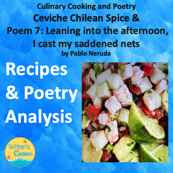 Preview of Poem Analysis: Poem 7 Pablo Neruda, Model Essay, Ceviche Spice Recipe, Writing