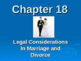 Ch. 18 - Legalities of Marriage & Divorce (Business Law, P