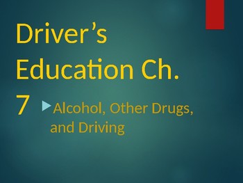 Driver Ed Ch 7 Worksheets Teaching Resources Tpt