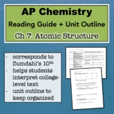 Ch 7 Reading Guide + Outline (Zumdahl's 10th) - AP Chemistry