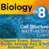 Ch 8 - Cell Structure and Function EXAM - PDF & Word