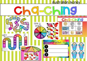 Cha Ching Australian Money Games by Smartieeepants Georgia Gibbons