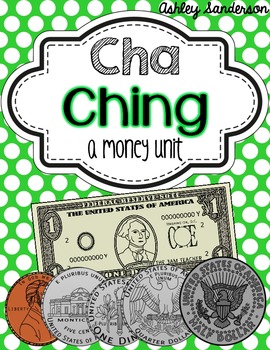 Cha Ching a money unit by Ashley Sanderson TPT