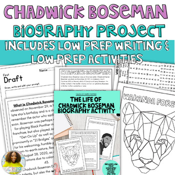 Preview of Chadwick Boseman Biography Project