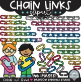 Chain Links Clipart MEGA Set