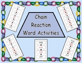 Chain Reaction Word Activities