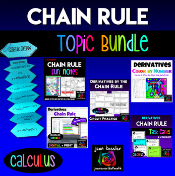 Preview of Chain Rule Topic Bundle