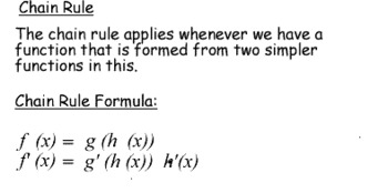 Preview of Chain Rule Worksheet
