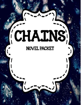 Preview of Chains by Laurie Halse Anderson - Comprehension and Vocabulary Unit