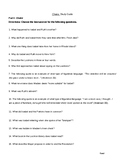 Chains by Laurie Halse Anderson Study Guide, Final Test, a