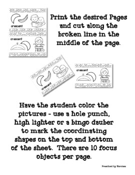 Shapes Hole Punch Cards