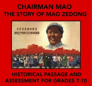 Preview of Chairman Mao, The Story of Mao Zedong: History Passage and Assessment