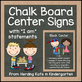 Chalkboard Center Signs