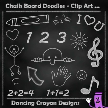 Back to School Blackboard Chalk Drawing Kids Backdrop