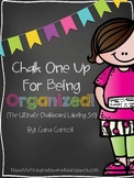 Chalk One Up For Being Organized! {The Ultimate Chalkboard
