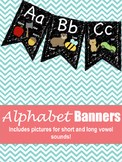 Chalkboard Alphabet Banner