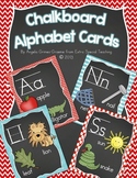 Chalkboard Alphabet Cards