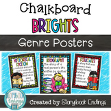 Chalkboard Brights: Genre Posters