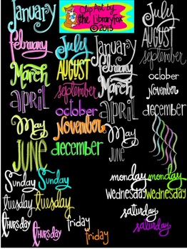 July Chalkboard Calendar Ideas