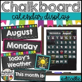 Chalkboard Calendar Set EDITABLE