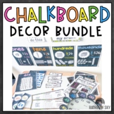 Chalkboard Classroom Decor BUNDLE | Blackboard Classroom setup