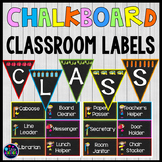 Chalkboard - Classroom Jobs Editable Labels