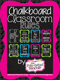 Chalkboard Classroom Rules