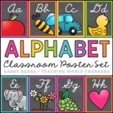 Chalkboard Cursive Alphabet Posters