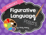 Chalkboard Figurative Language Posters