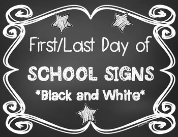 Last Day of School Free Printable Chalkboards