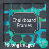 Chalkboard Frames Clip Art
