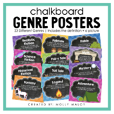 Chalkboard Genre Posters