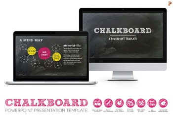 Preview of Chalkboard Powerpoint Presentation Template