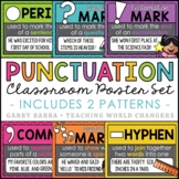 Chalkboard Punctuation Marks Posters