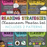 Chalkboard Reading Strategies Posters