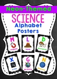 Chalkboard Scientific Alphabet Posters