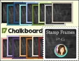 Chalkboard Stamp Frames