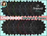 Chalkboard Starburst Frames