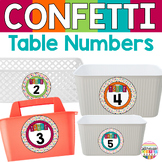 Chalkboard Table Number Signs