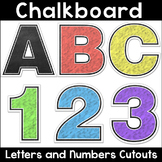 Chalkboard Theme Bulletin Board Letters - Classroom Decor