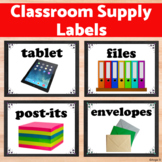 Chalkboard Theme Labels | Real Pictures Classroom Labels