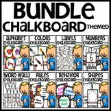 Chalkboard Classroom Decor Bundle | Chalkboard Classroom Theme