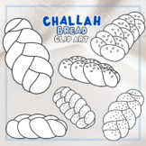 Challah Bread Clip Art (Jewish Shabbat Bread)