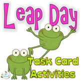 Leap Day Challenge 29 Task Cards and Game
