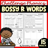 Challenge Phonics Worksheet Bossy R | Bossy R Worksheets