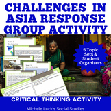 Challenges in Asia Response Group Activity or Centers Activity