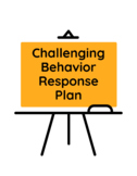 Challenging Behavior Response Plan