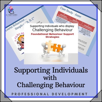 Preview of Challenging Behaviour EDITABLE PRESENTATION