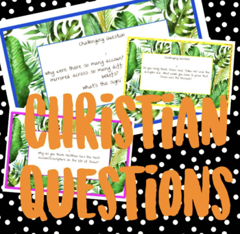 Preview of Challenging Christian Questions