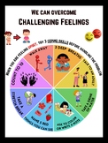 Challenging Feelings Wheel of Choice